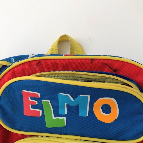 Elmo Sesame Street Backpack - Picture 4 of 5
